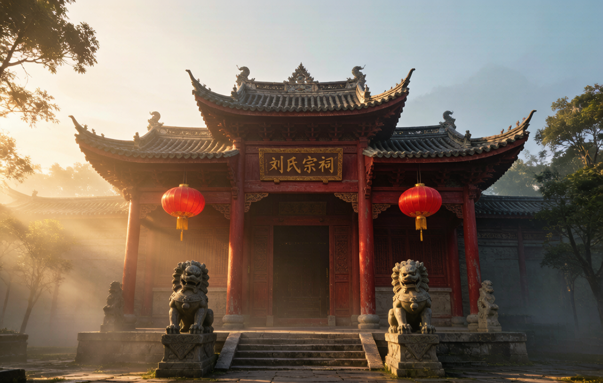 宗祠大门